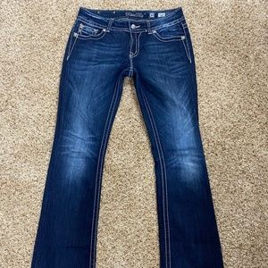 Miss Me Bootcut Jeans Size 30W 34 Inseam #JP508284